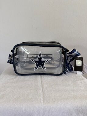 Dallas Cowboys Clear Crossbody Bag